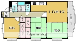 パストラル9−9【4階】の間取り