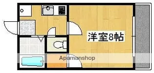 ロゼーヌ脇田【5階】の間取り