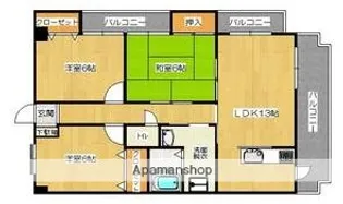 レクエルド・アイ【2階】の間取り