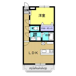 Y&M美怜Ⅱ【302号室】の間取り