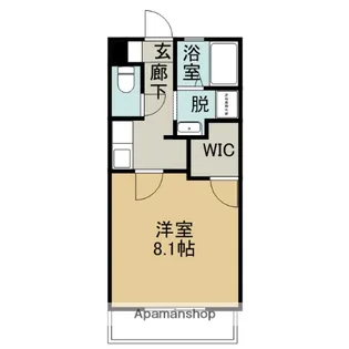 フォーシーズン宇宿【203号室】の間取り