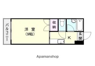 セントヒルズ鹿児島【4階】の間取り