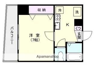 アーバンライフ東邦ビル【2階】の間取り