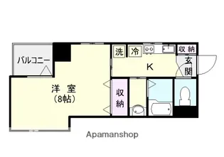 プランドール8【5階】の間取り