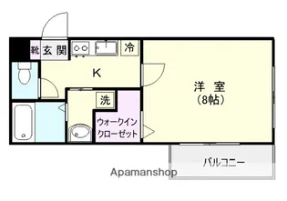 プレステージ荒田【5階】の間取り
