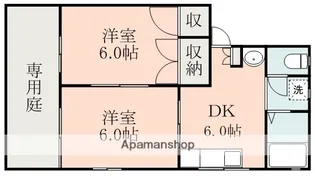 ファミールA【1階】の間取り