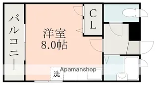 ユーフォリア【4階】の間取り