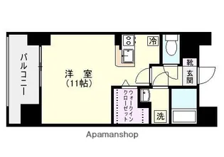 HILLS高麗本通り【2階】の間取り