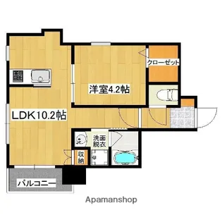 メイヒルズ【4階】の間取り
