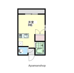 パークタウン下荒田【2階】の間取り