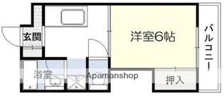 東谷山Nビル【4階】の間取り