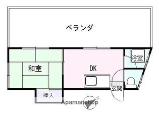 下荒田Nビル【3階】の間取り