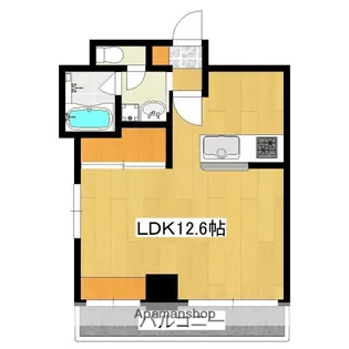 アクシス城山【2階】の間取り