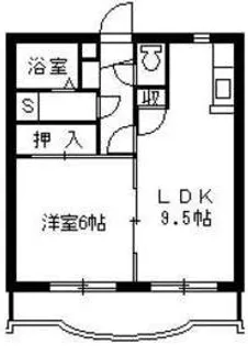 クール永吉【205号室】の間取り