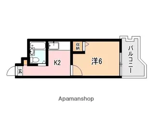 第一川路ビル【3階】の間取り