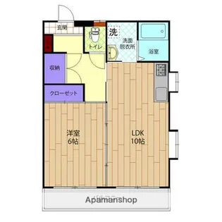 グリーンヨネやⅡ【202号室】の間取り