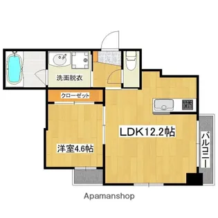 インサイドガーデン【8階】の間取り