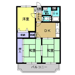 ドリームメゾン【203号室】の間取り