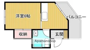 光耀ビル【4階】の間取り