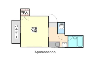 エントピア鴨池【5階】の間取り