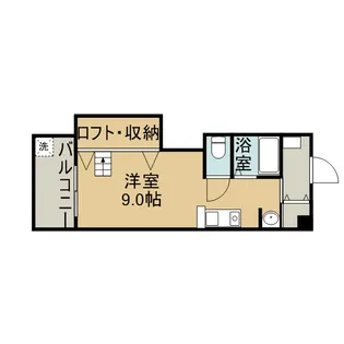 第2津曲コーポ【405号室】の間取り
