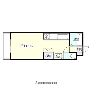 エクセレント宇宿【3階】の間取り