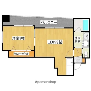 フレアステージ柳【805号室】の間取り