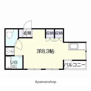 第3濱田ビル【402号室】の間取り