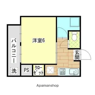 第1森ビル【3階】の間取り