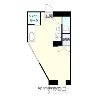 田上中央ビル【3階】の間取り