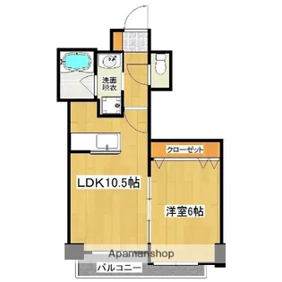 メルシィフォンテーヌ【7階】の間取り