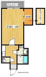 グリーンロード参番館【4階】の間取り