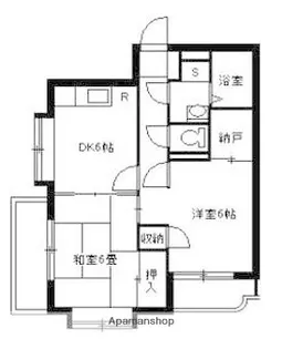 エスペランサ田上【101号室】の間取り