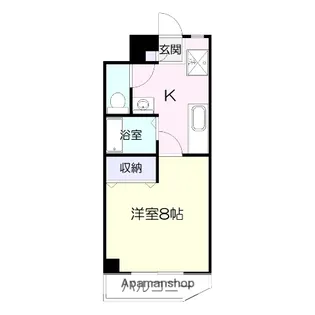 セラセーヌ【1階】の間取り