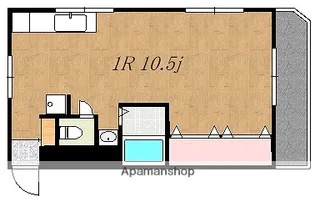 アミティハイツ【1階】の間取り