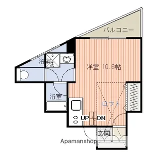 プランドール小川【5階】の間取り
