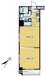 Kマンション【5階】の間取り