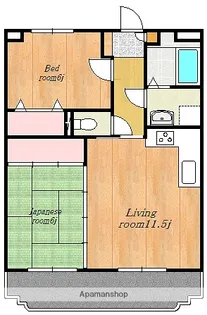 スリーリング【3階】の間取り