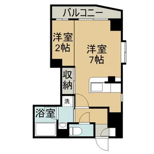 JEUNESSE・PIA八幡【0301号室】の間取り