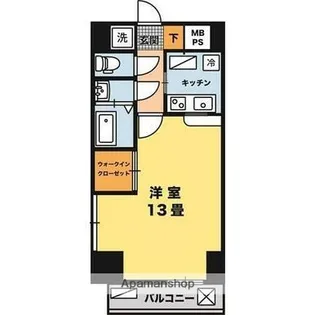 ステージルビーグラス【4階】の間取り