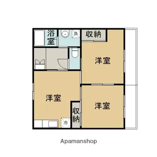 皇徳寺ファーストビルB棟【302号室】の間取り