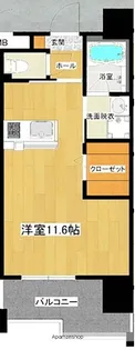 レジーナ東谷山【10階】の間取り