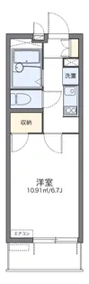 レオパレス武【2階】の間取り