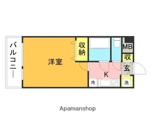メゾン・ド・城西【3階】の間取り