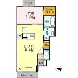 グレース・K【1階】の間取り