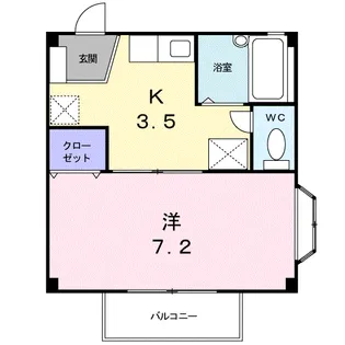 ガーデンヒルズ【2階】の間取り