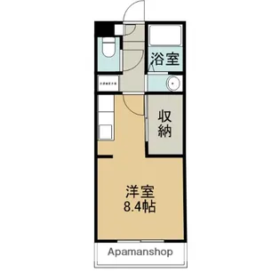 サンシャイン宇宿【4階】の間取り