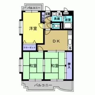 ドリーム・M【302号室】の間取り