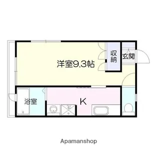 YRコーポ【1階】の間取り