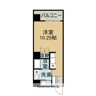 ウィステリア樋之口【3階】の間取り